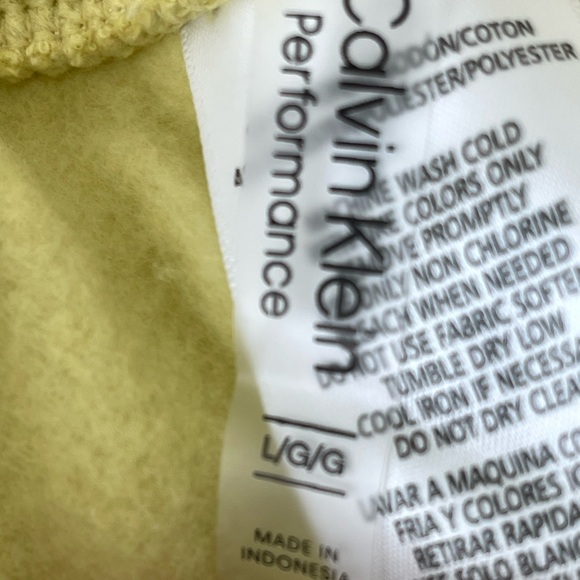 Yellow Drawstring Sweatpants - Picture 4 of 5